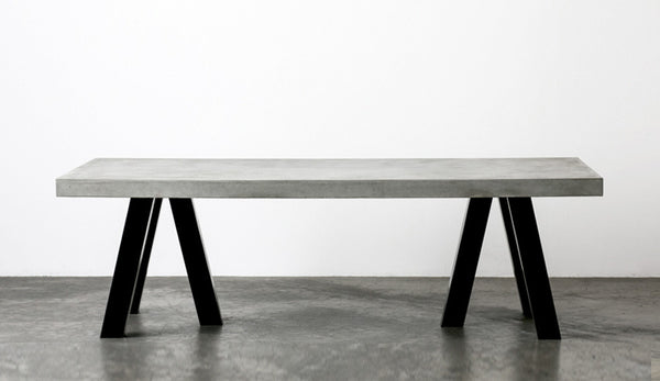 The London concrete dining table