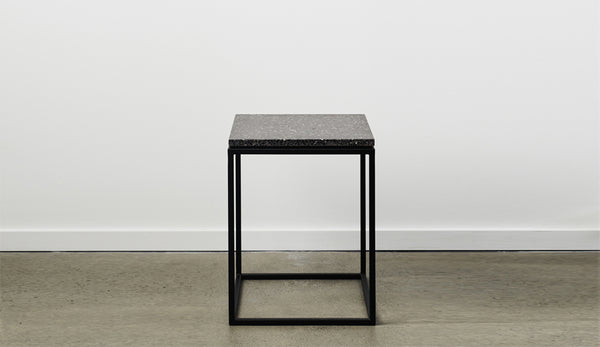Siena Terrazzo Side Table - Graphite